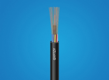 Loose jacket stranded non-metal reinforced core non-armored flame-retardant optical cable (GYFTZY)