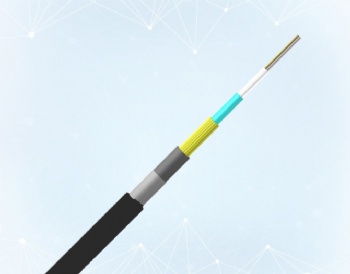Non-lightning-proof and rodent proof optical cable (GYQFXTY73) with non-metallic central tubular 73 sheath
