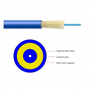 Indoor Simplex Fiber Optic Cable PVC/LSZH